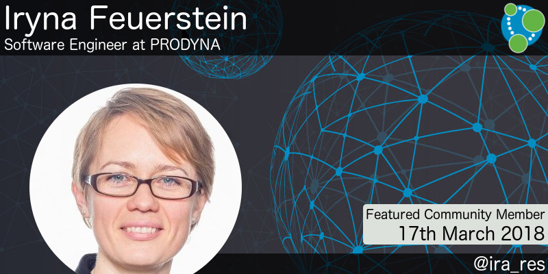 Iryna Feuerstein - This Week’s Featured Community Member