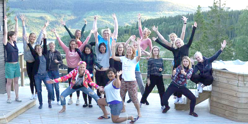 Pink Programming camp sponsored in part by Neo4j, a camp for female data scientists.