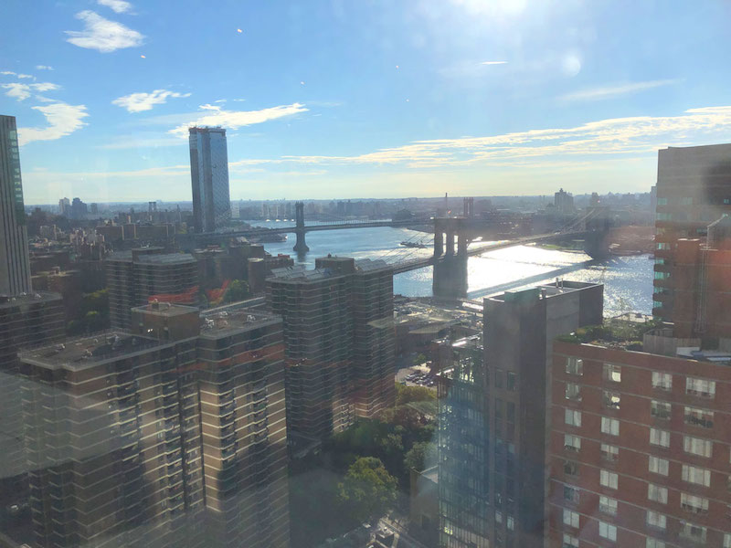 The new from the Stack Overflow offices in NYC.