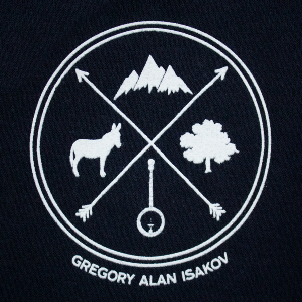 Banjo Zip Hoodie (Navy) Gregory Alan Isakov Online Store, Apparel