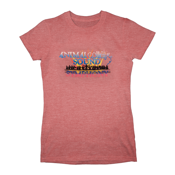 Animal Collective: Ladies Symphony Red Tee thumb