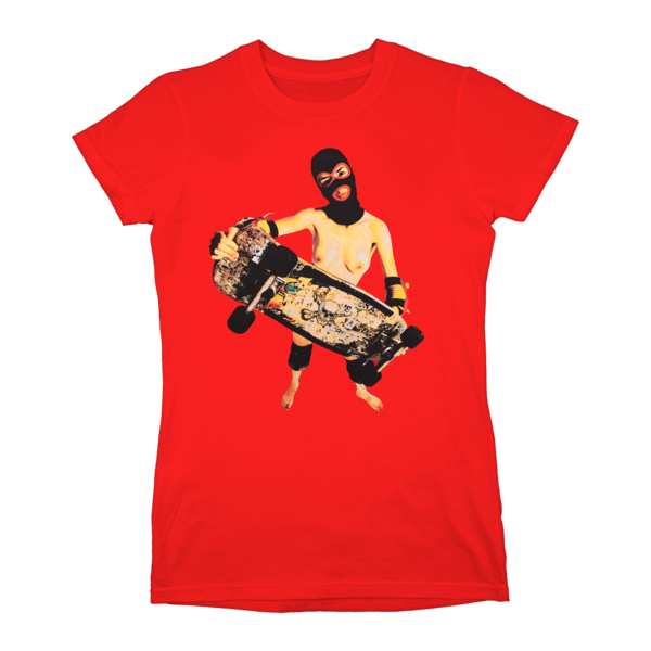 The Dwarves Are Young And Good Looking 25th Anniversary Ladies Tee (Red) thumb