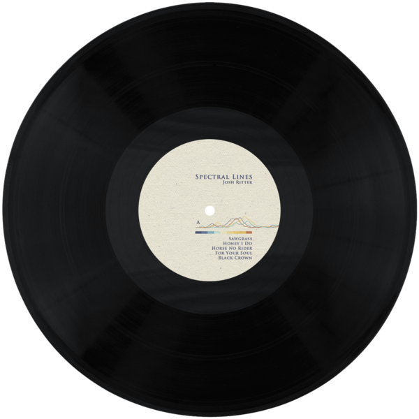 Spectral Lines Black Vinyl LP Josh Ritter Online Store, Apparel