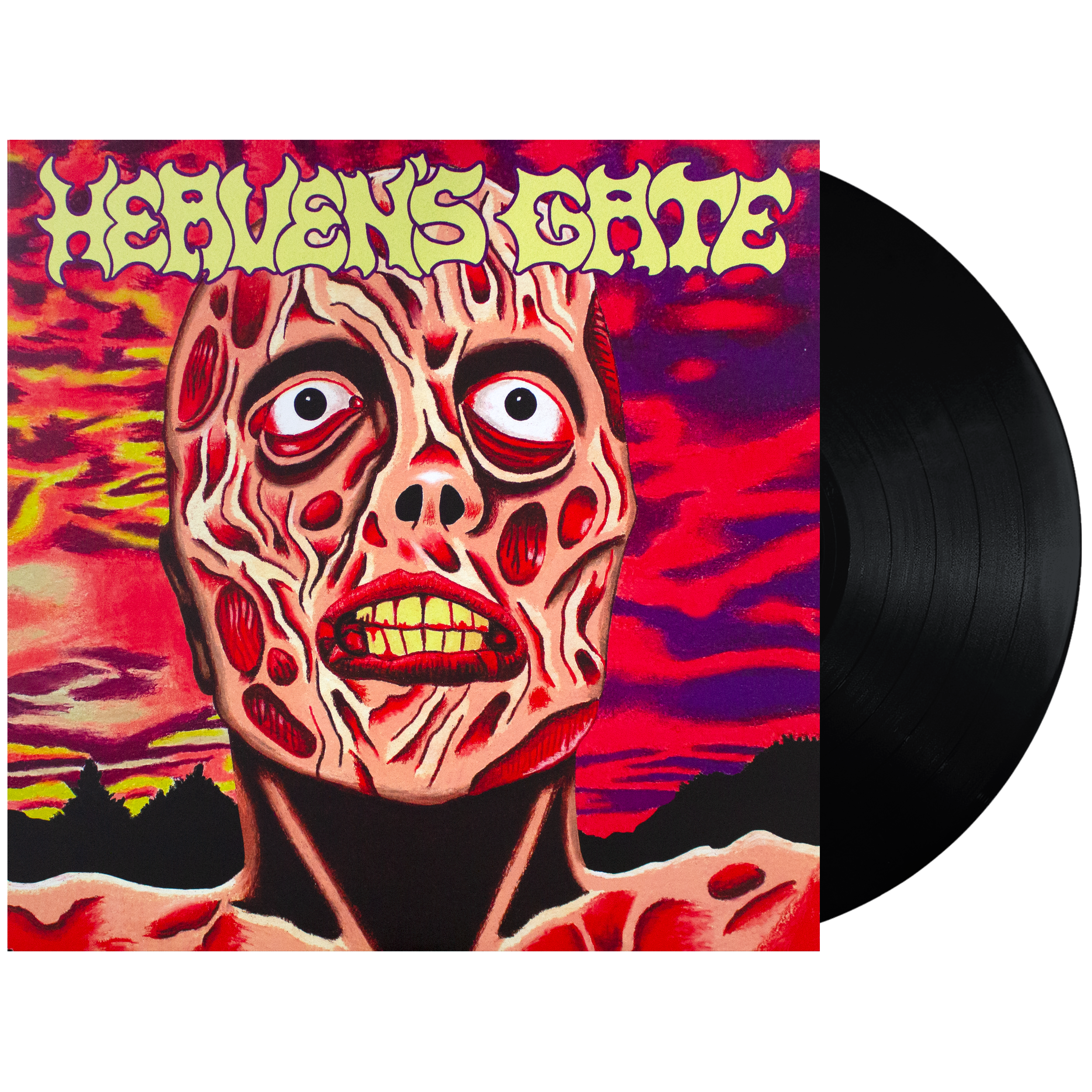 Heaven's Gate 12” Vinyl LP | Tankcrimes | Online Store, Apparel