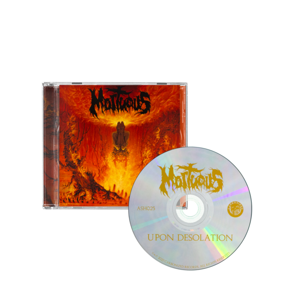 Mortuous: Upon Desolation CD thumb