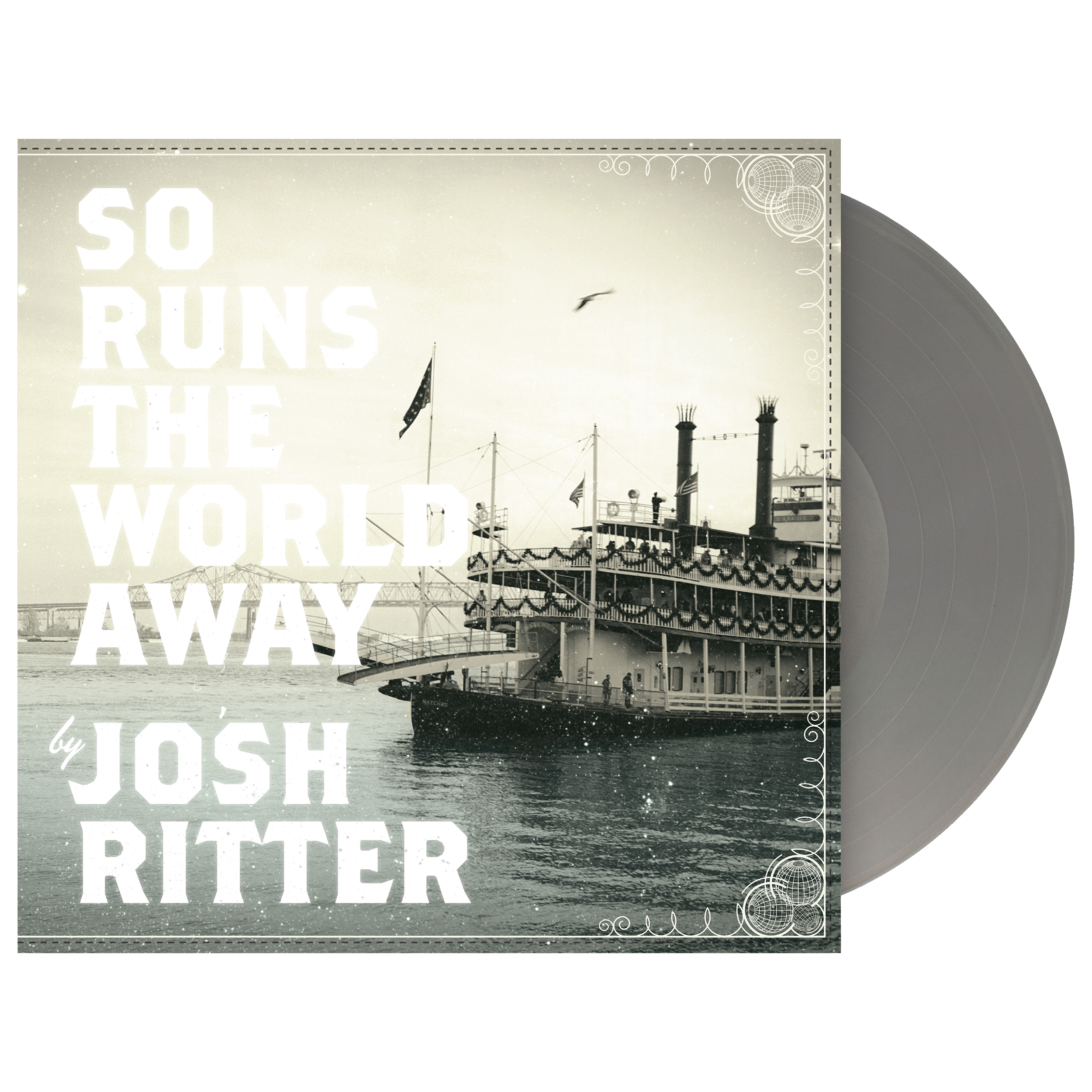 METALLIC SILVER] So Runs the World Away Vinyl LP | Josh Ritter