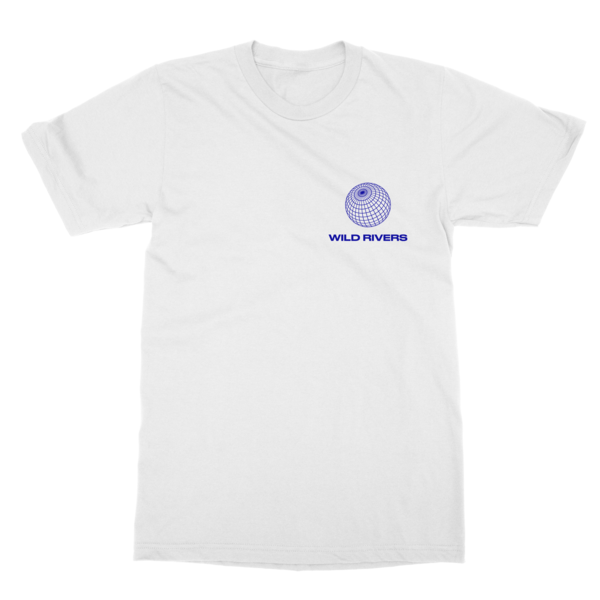 Sidelines T-Shirt - Blue Text thumb
