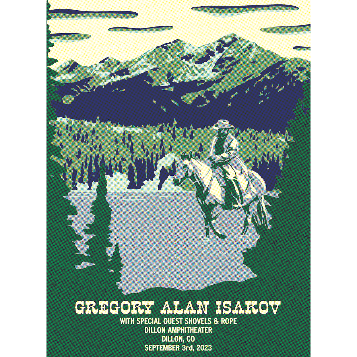 2nd Edition] Dillon - Dillon Amphitheater 2023 Poster | Gregory
