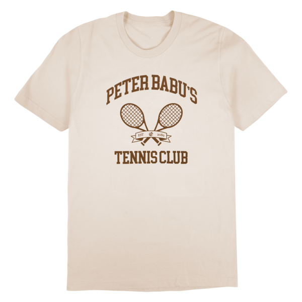 Peter Babu's Tennis Club Tee thumb