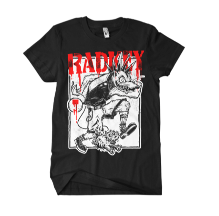 Punk Rat T-Shirt | Radkey | Online Store, Apparel, Merchandise & More