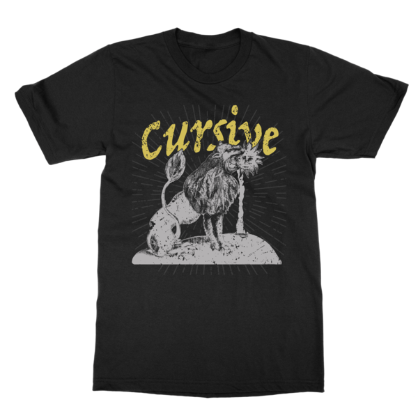 Cursive | Vitriola Two Color T-Shirt thumb