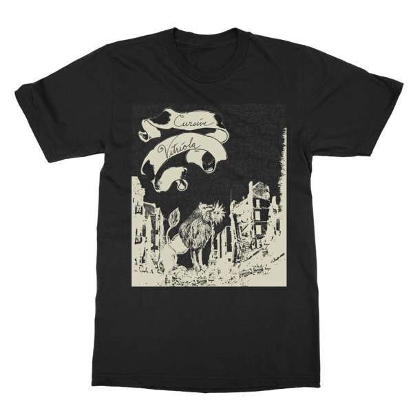 Cursive | Vitriola One Color T-Shirt thumb