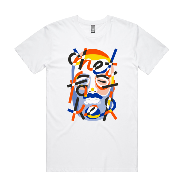 Four Color Face T-Shirt thumb