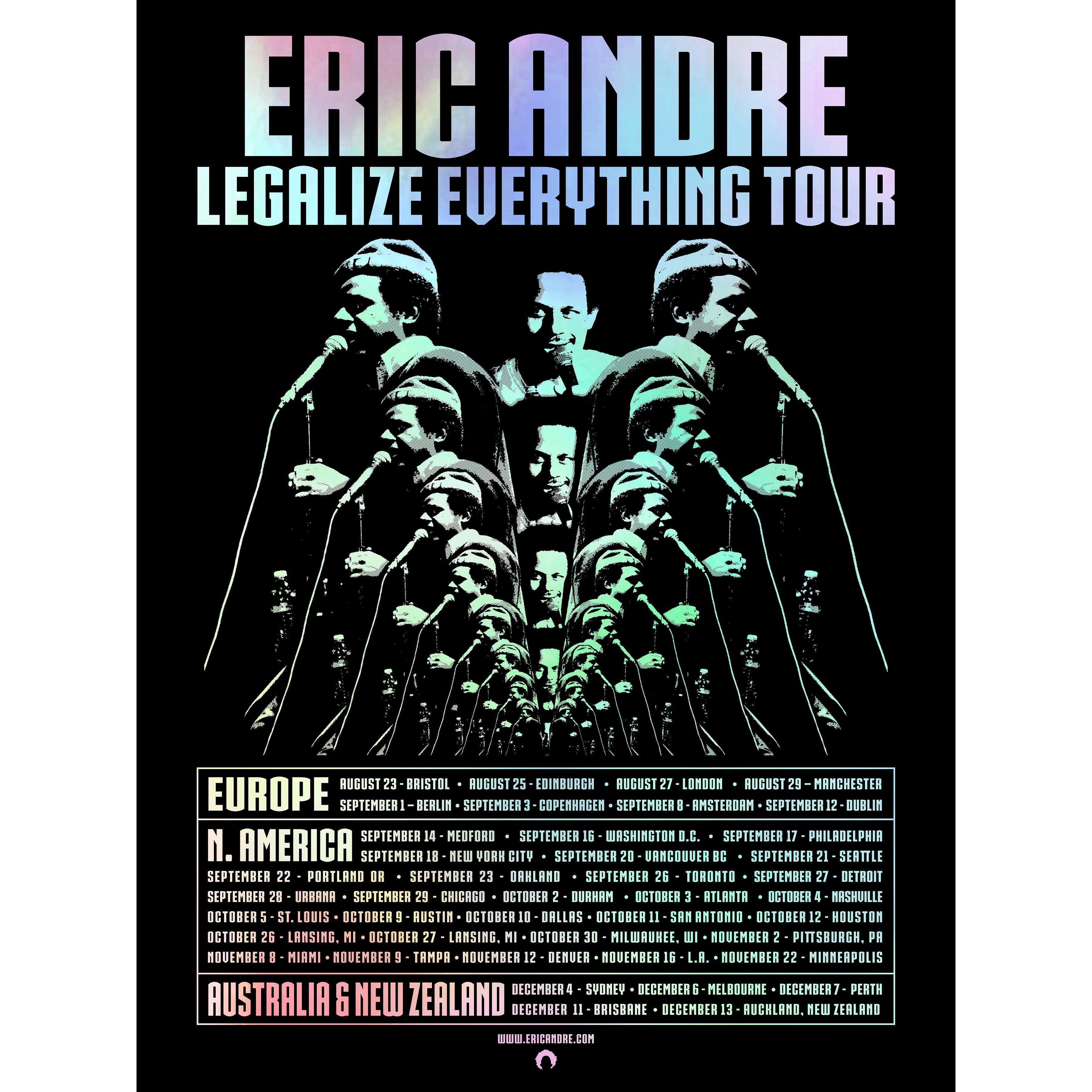 Metallic Foil Poster - Last Chance! | Eric Andre | Online Store