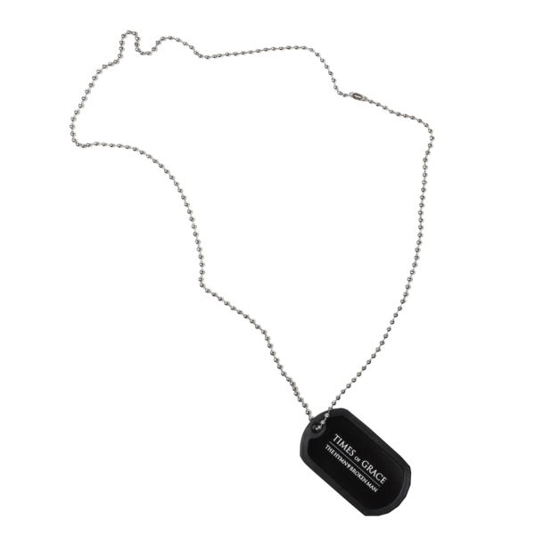 The Hymn Of A Broken Man Dog Tag thumb