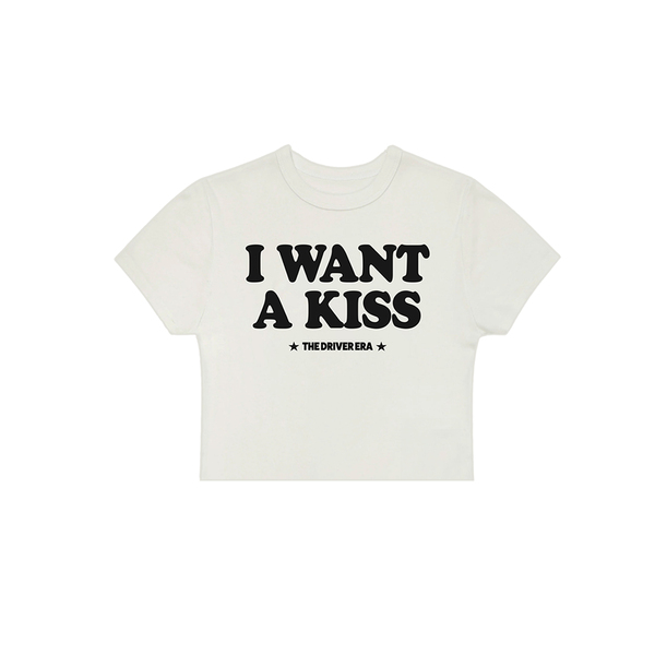 I Want A Kiss Crop Top thumb
