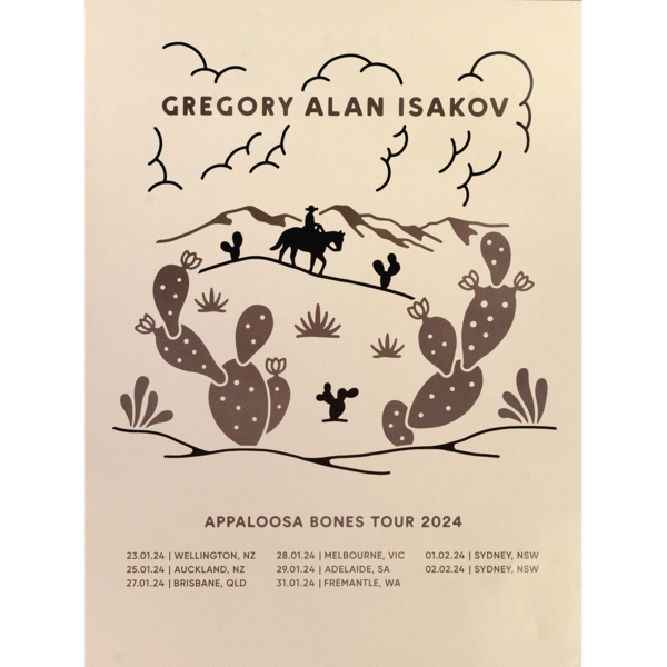 New Zealand & Australia 2024 Tour Poster thumb