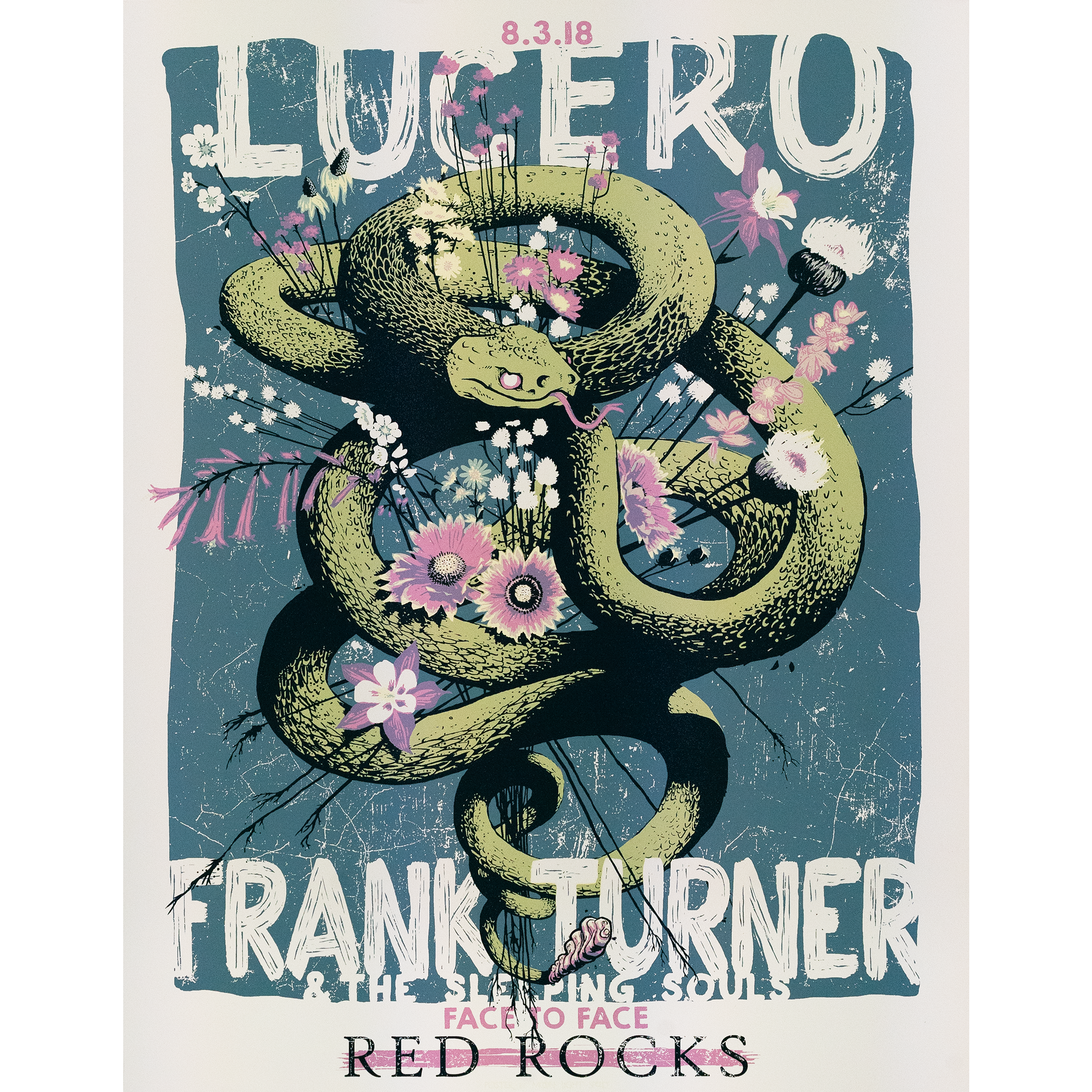 Rattlesnake Poster | Lucero | Online Store, Apparel, Merchandise 