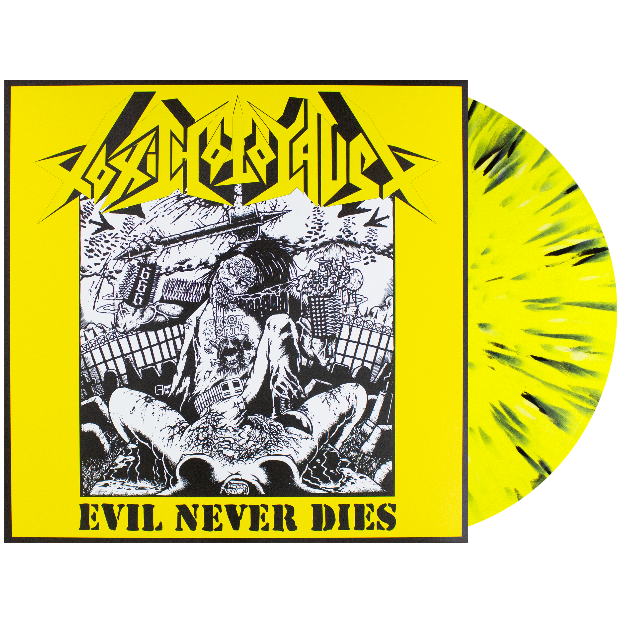 希少 Fastkill Infernal Thrashing Holocaust Toxic Holocaust: Evil Never Dies Vinyl LP | Tankcrimes | Online