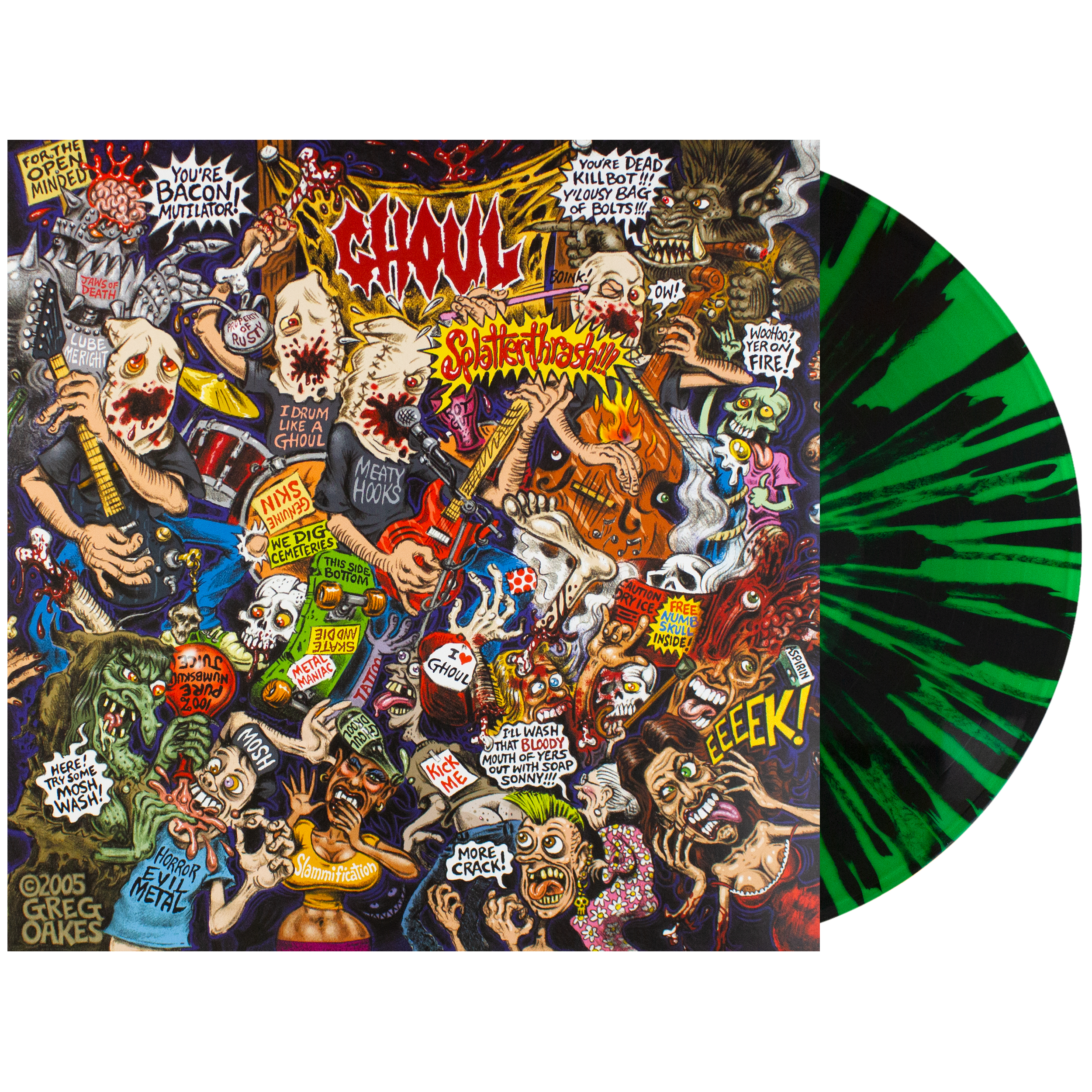 Ghoul: Splatterthrash Vinyl LP | Tankcrimes | Online Store