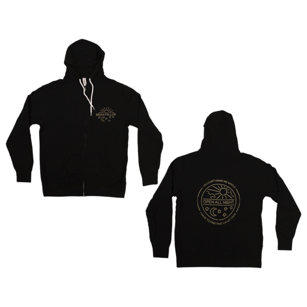 Open All Night Zip-Up Hoodie thumb
