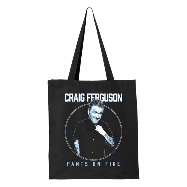 Pants on Fire Tote Bag thumb