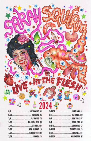 Live In The Flesh 2024 Tour Poster thumb