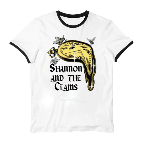 Melting Clock Ringer Tee thumb