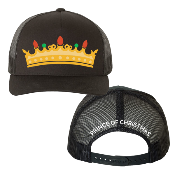 Prince of Christmas Trucker Hat thumb