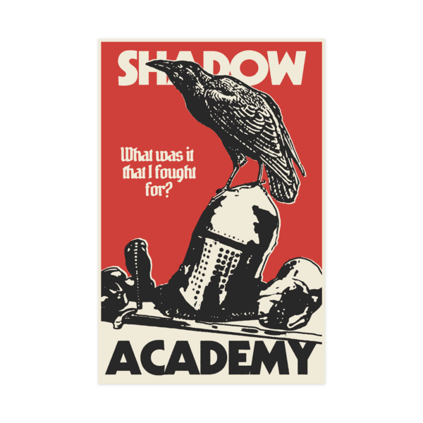 Raven Screen Printed Poster thumb