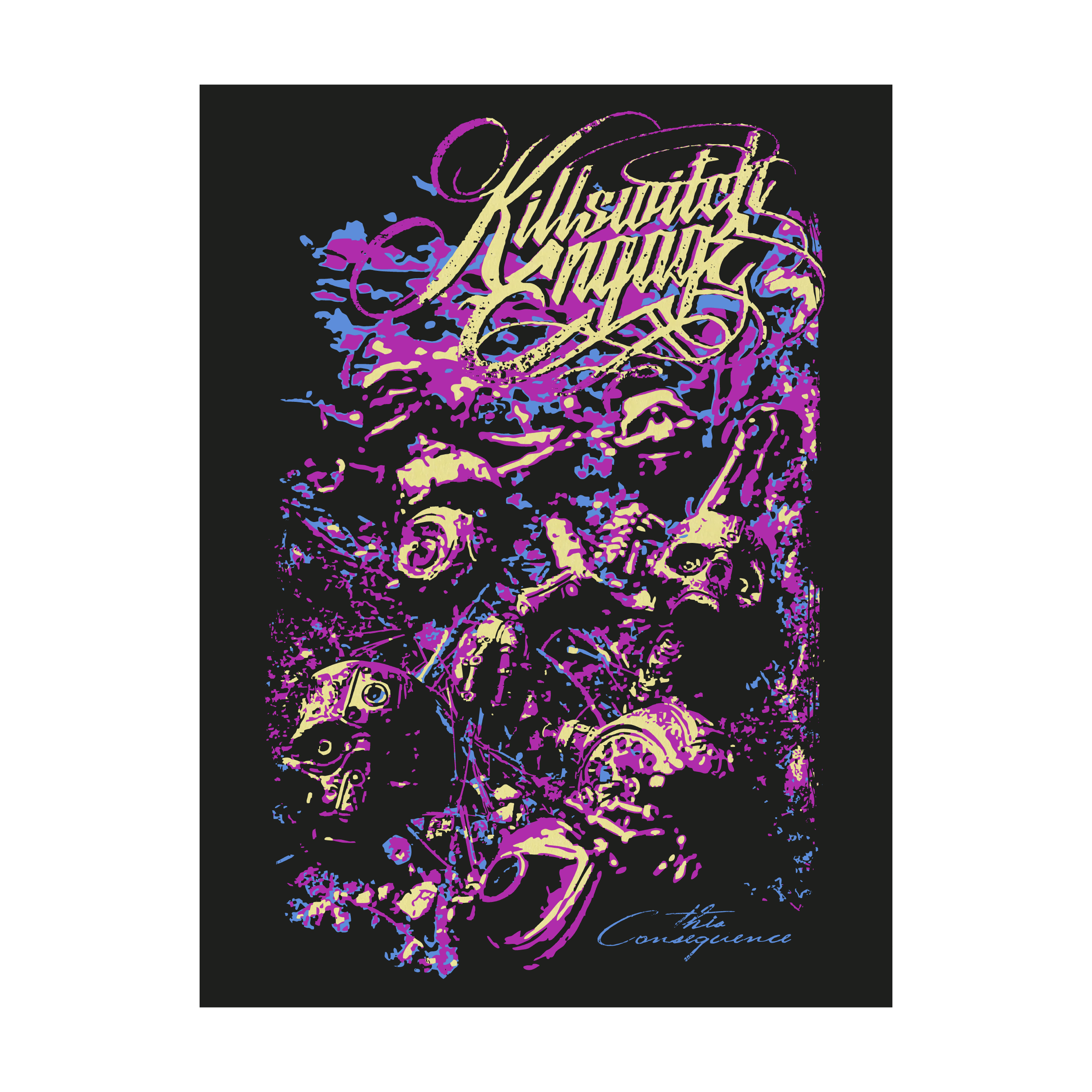 This Consequence Screen Printed Poster | Killswitch Engage