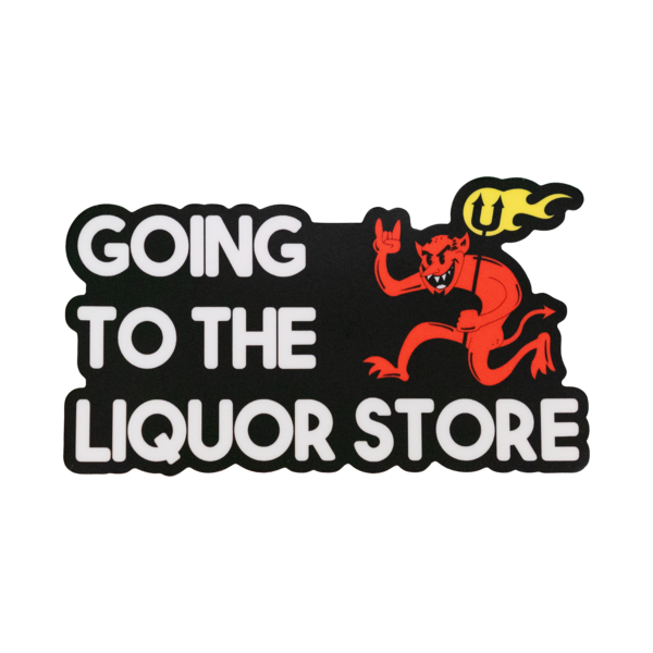 Going to the Liquor Store Sticker thumb