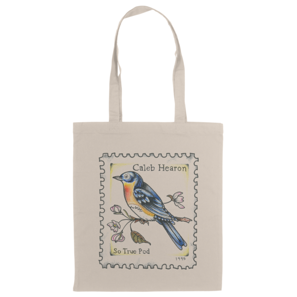Bird Stamp Tote Bag thumb