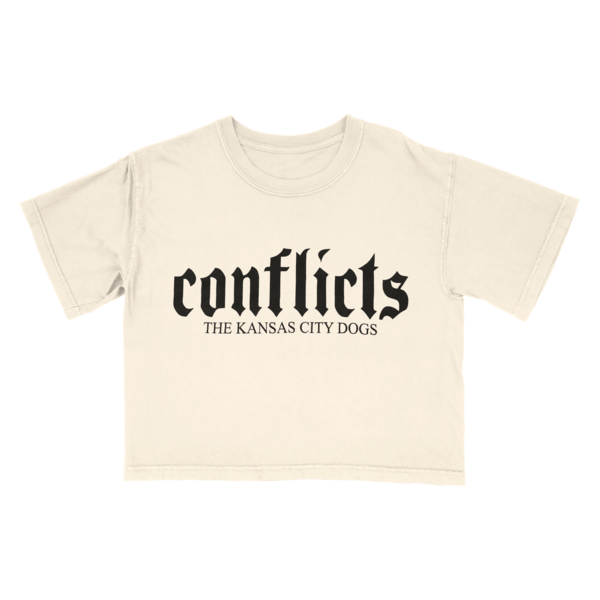 Conflicts Logo Women's Boxy Tee (Ivory) thumb