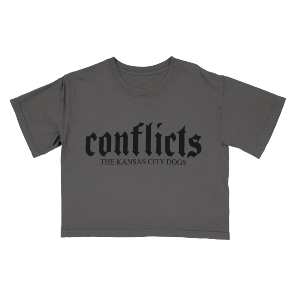 Conflicts Logo Women's Boxy Tee (Pepper) thumb