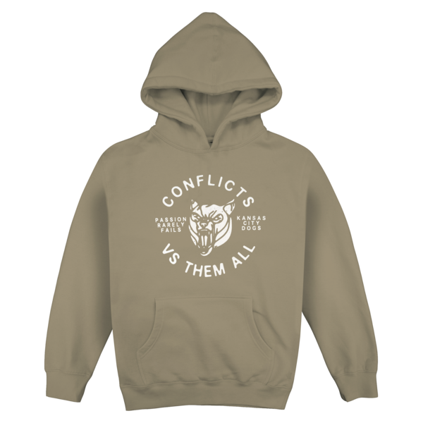 VS THEM ALL Hoodie (Army Green) thumb