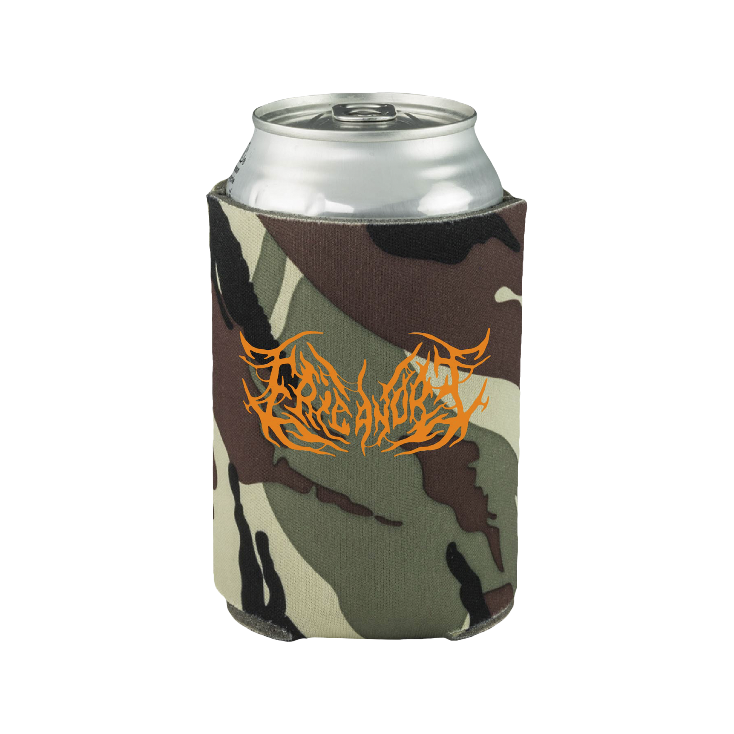 cancan♥オーダー品 Metal Logo Camo Koozie | Eric Andre | Online Store, Apparel