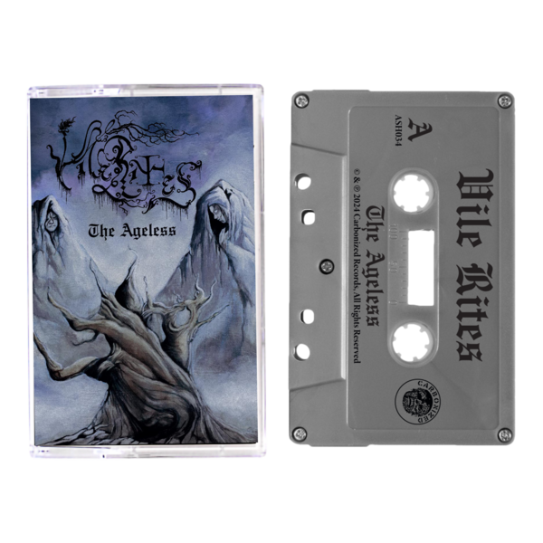 Vile Rites: “The Ageless” Cassette (Silver) thumb