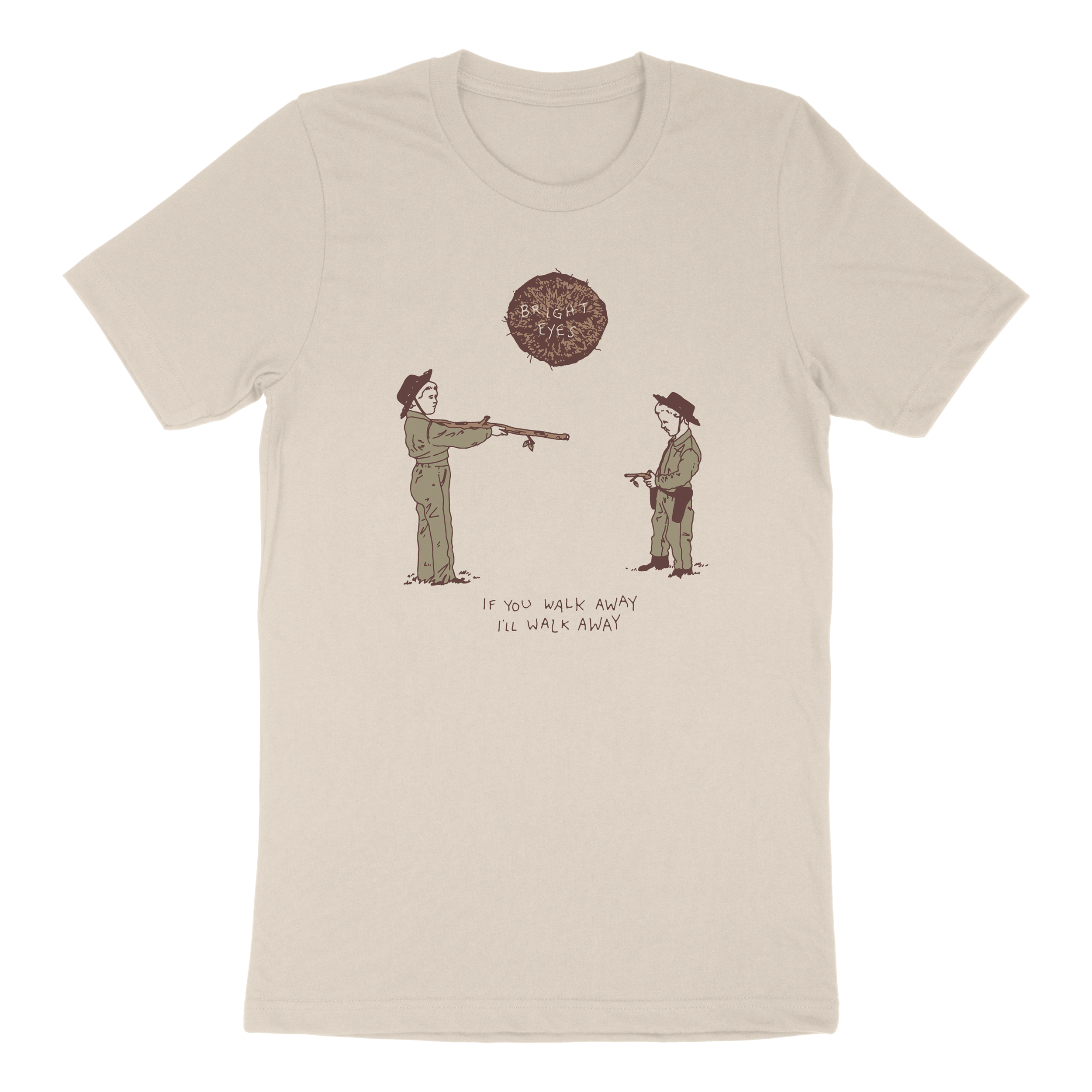 Walk Away T-Shirt | Bright Eyes | Online Store, Apparel 