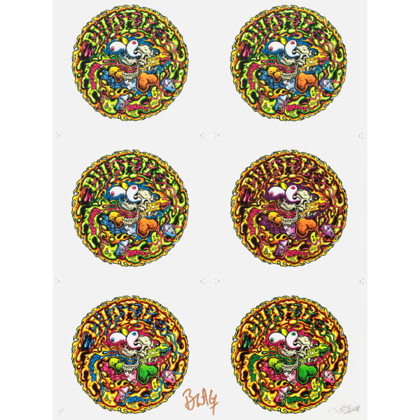 [SIGNED] Dirty Donny Sample Sheet Poster - RARE!     thumb