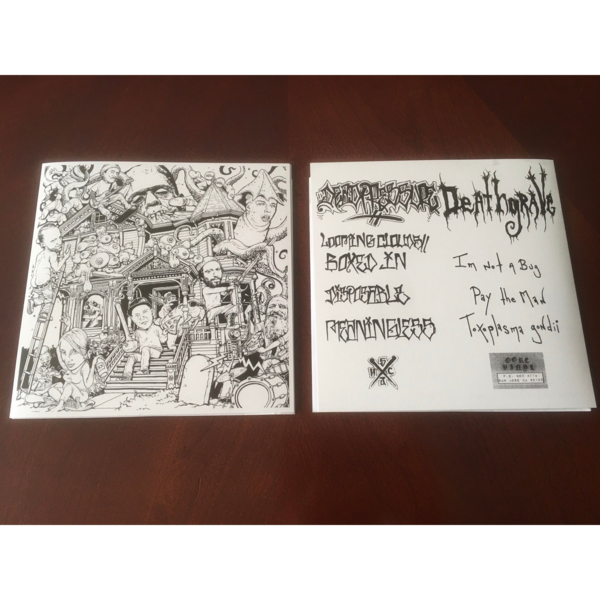 Deadpressure / DeathgraVe Split 7