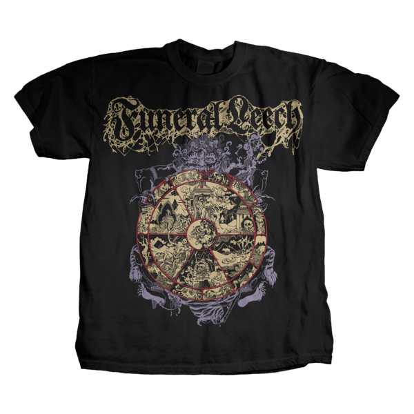 Funeral Leech: Mandala T-Shirt thumb