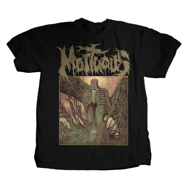 Mortuous: Through Wilderness T-Shirt (2022 Press) thumb