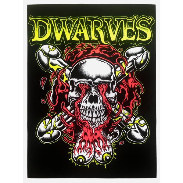 [SIGNED] Skull & Boners Blacklight Poster thumb