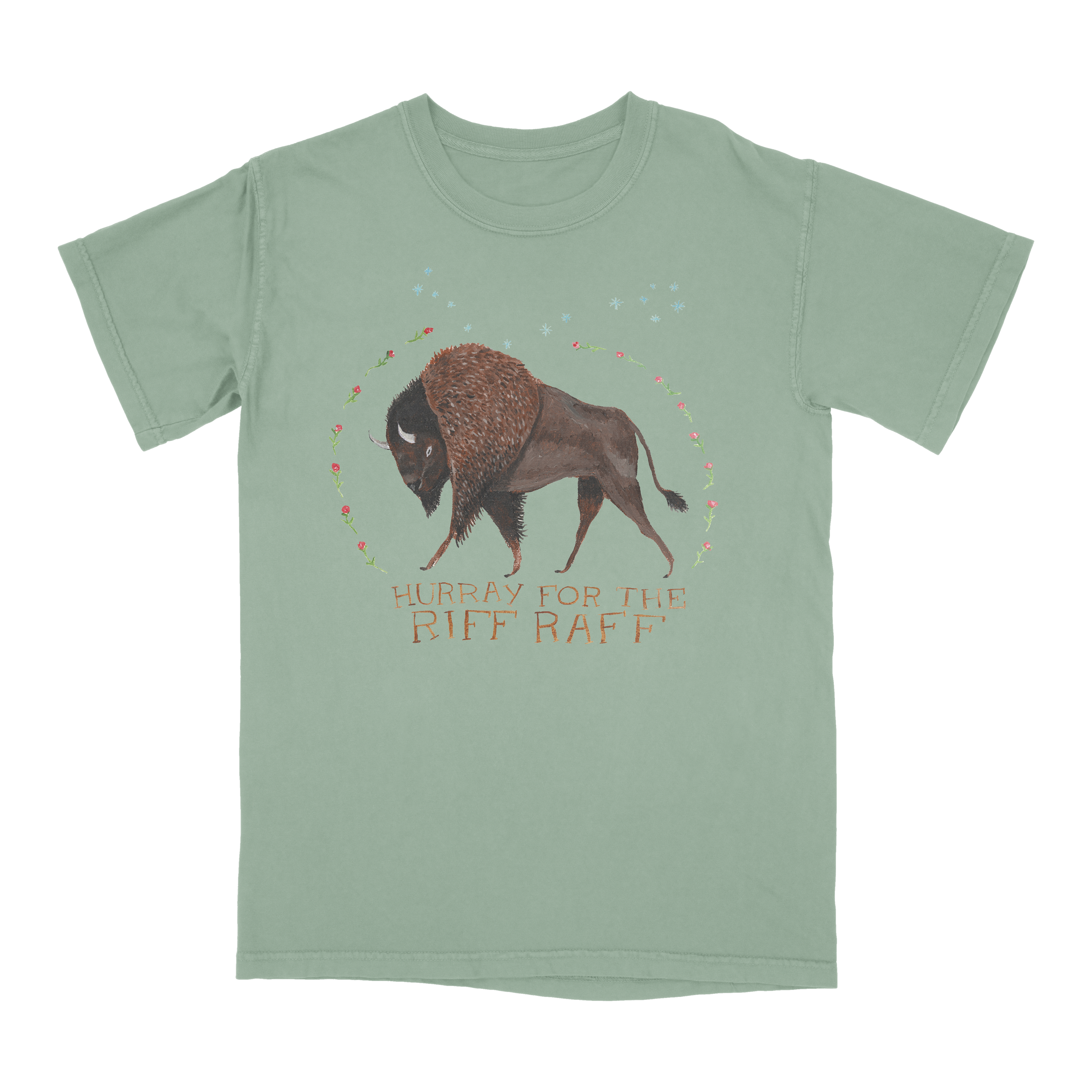 Buffalo T-Shirt (Light Green) | Hurray For The Riff Raff | Online