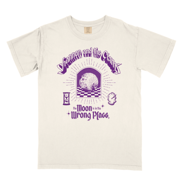 The Moon is in the Wrong Place Tee (Cream) thumb
