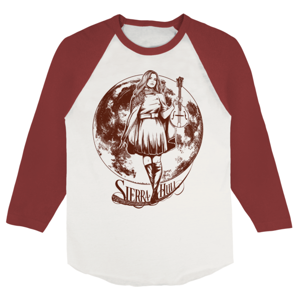 Tip Toe Raglan Tee (Red) thumb