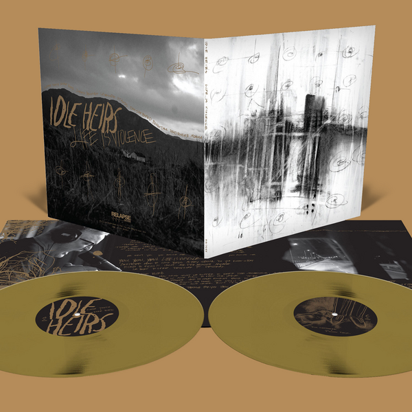 (Metallic Gold) IDLE HEIRS: Life Is Violence 2xLP thumb
