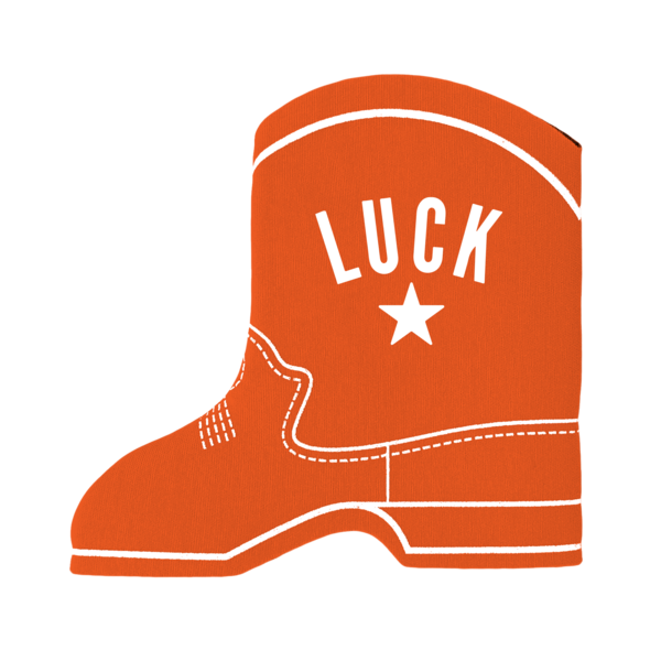 Luck Boot Koozie thumb