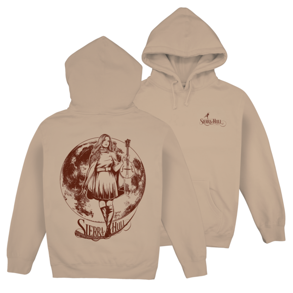 Tip Toe Pullover Hoodie (Tan) thumb